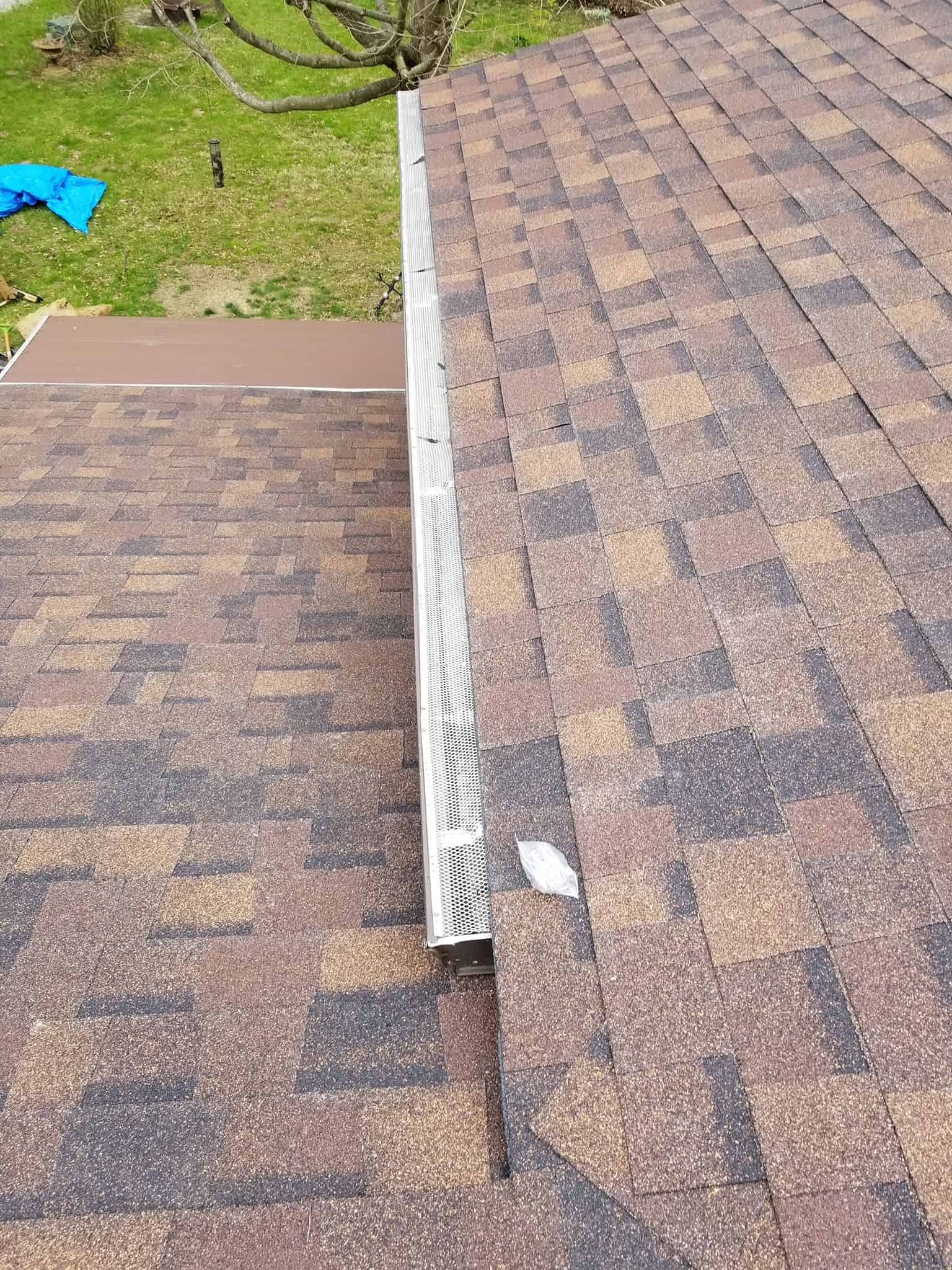 Leaf Guard Installation image